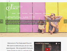 Tablet Screenshot of fedchurch.net